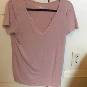 Mudd blush pink tee
